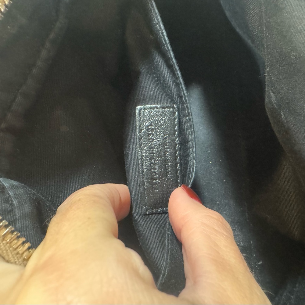 🛑 SOLD 🛑 Saint Laurent Lou Camera Bag – Dark Beige Leather with Tassel - Picture 12 of 13